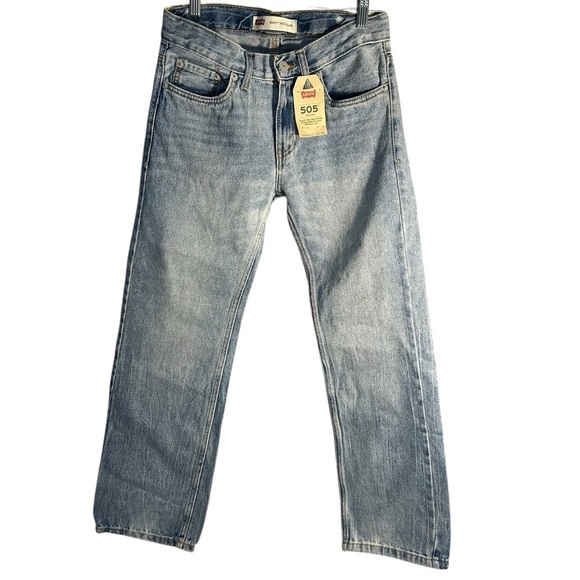NWT Levi’s 505 Regular Straight Leg Jeans Sz 26 x 26 - Picture 1 of 11